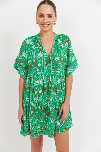 Haiti Dress - Palms