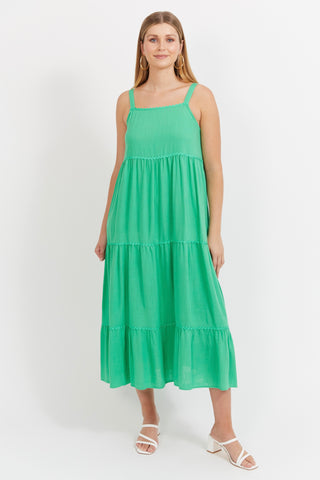 Haiti Tank Maxi Dress - Green