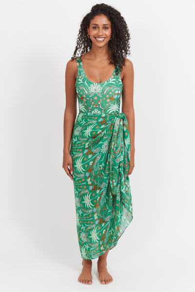 Haiti One Piece Swimsuit - Palms