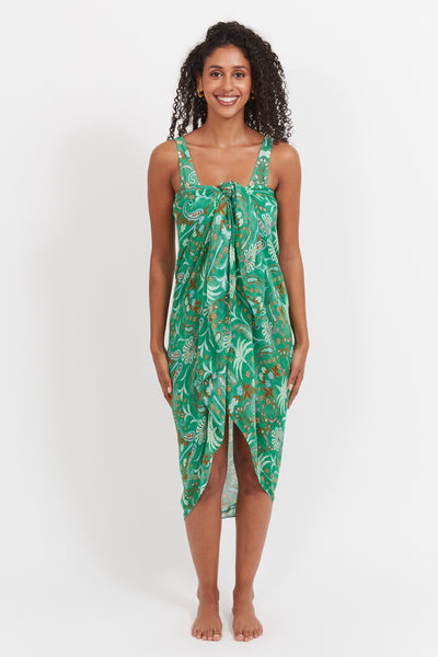 Haiti Sarong - Palms