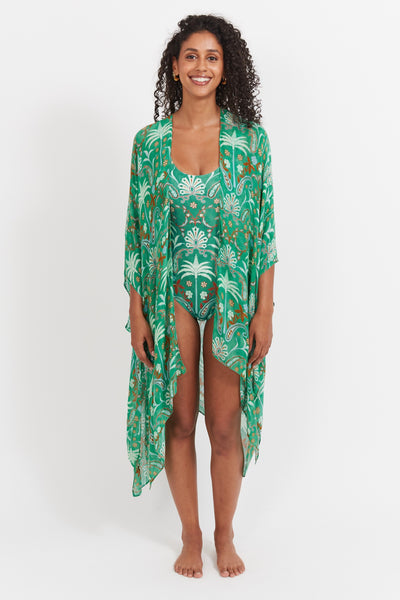 Haiti One Piece Swimsuit - Palms