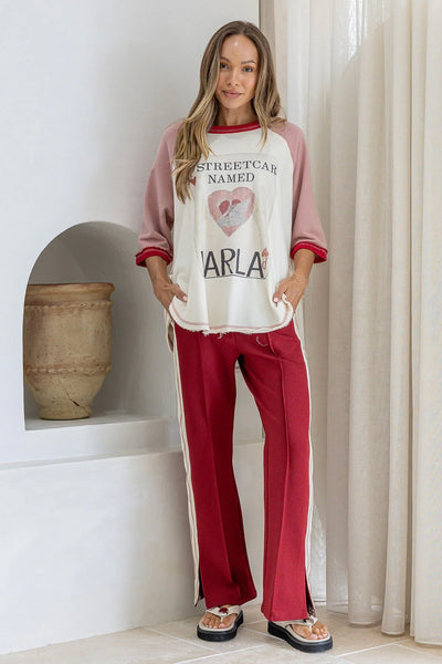 The Lovers Tee - Cream
