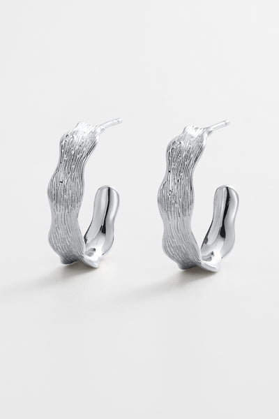 ~ Zafino Kaia Earring Large - Silver
