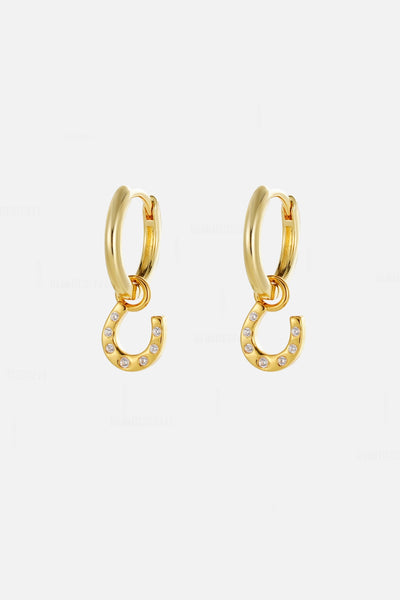 ~ Zafino Lucky Hoop - Gold