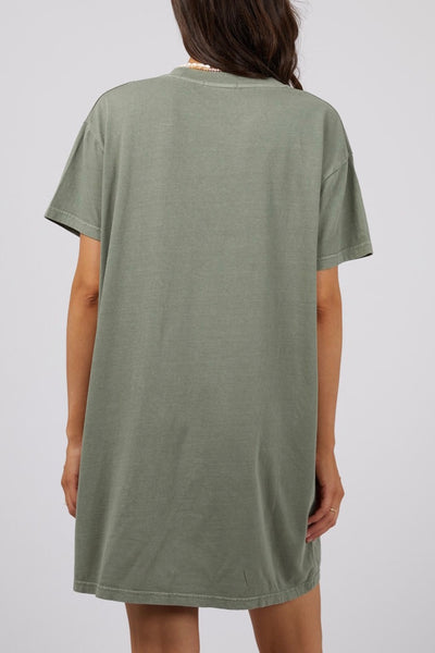 Classic Tee Dress - Khaki