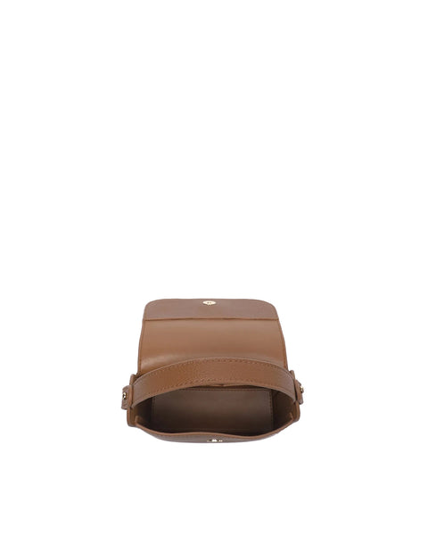 ~ LOUENHIDE Bessie Crossbody Phone Bag - Toffee