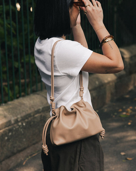 ~ LOUENHIDE Yumi Crossbody Bag - Nude