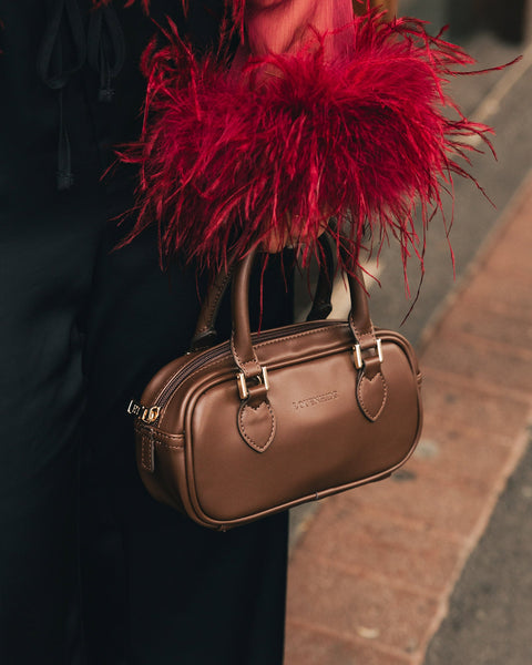 ~ LOUENHIDE Arki Crossbody Bag - Chocolate