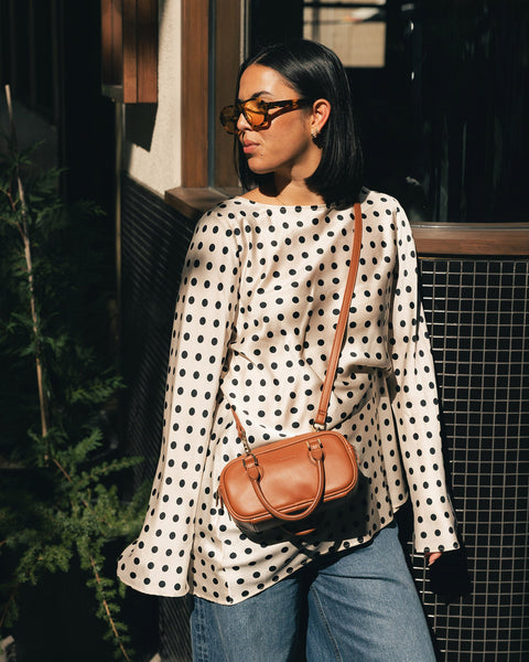 ~ LOUENHIDE Arki Crossbody Bag - Tan