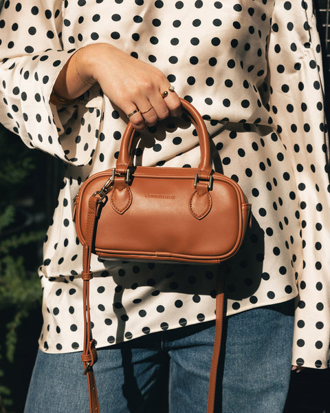 ~ LOUENHIDE Arki Crossbody Bag - Tan