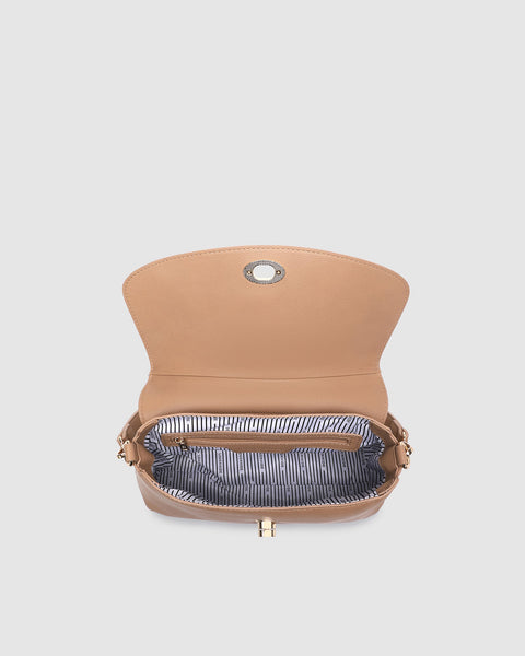 ~ LOUENHIDE Nisha Shoulder Bag - Camel