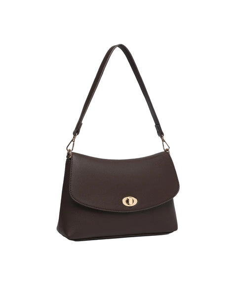 ~ LOUENHIDE Nisha Shoulder Bag - Chocolate