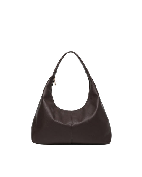 ~ LOUENHIDE Valentina Slouch Shoulder Bag - Chocolate