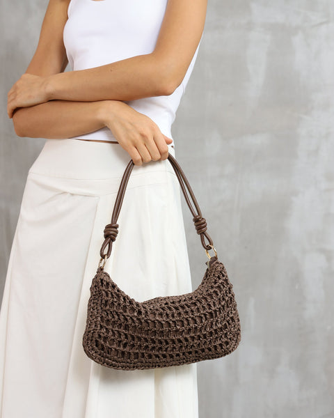 ~ LOUENHIDE Rani Shoulder Bag - Chocolate