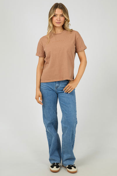 AAE Washed Tee - Cinnamon