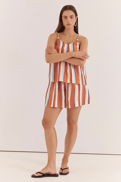 Fran Stripe Tank - Multi Stripe Tank