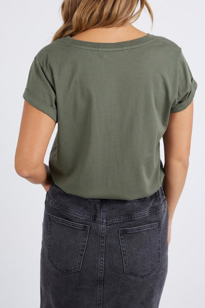 Manly Vee Tee - Khaki