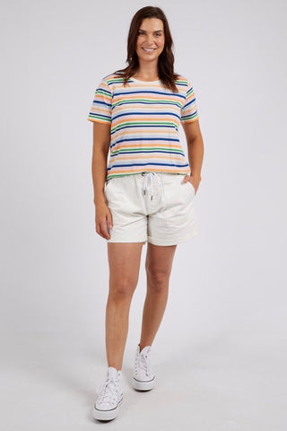 Sorbet Tee - Multicolour Stripe