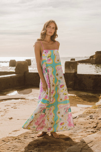 Sorrento Maxi Dress - Print