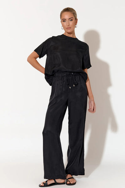 Kelly Cupro Pant - Black