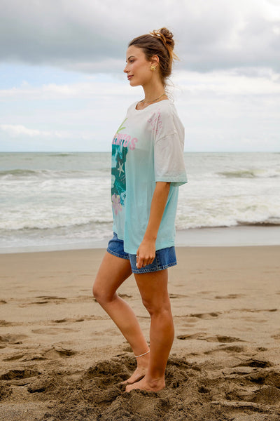 Timeless Tides Tee - White