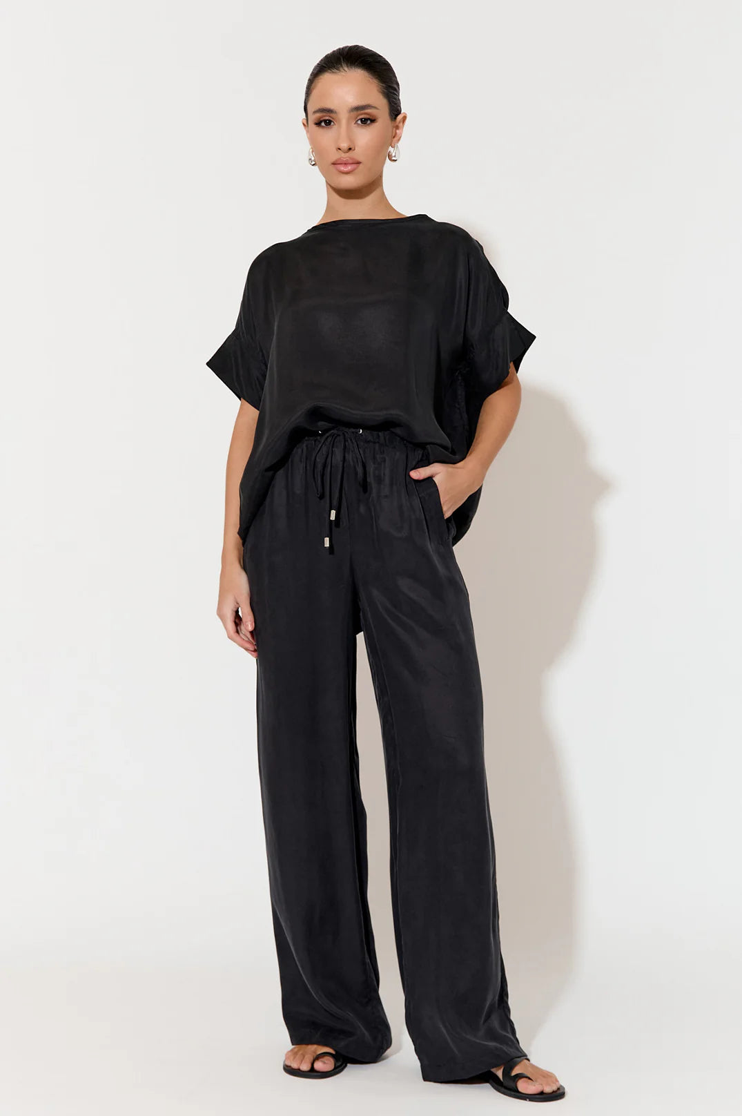 Kelly Cupro Pant - Black