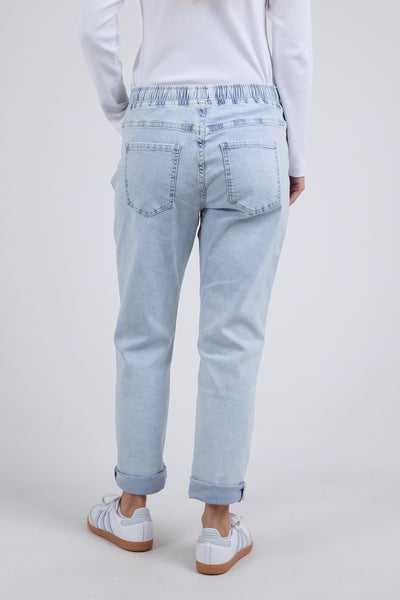 Juliette Jogger Jean - Vintage Pale Blue