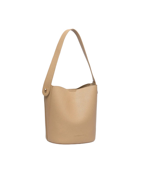 ~ LOUENHIDE Miranda Bucket Bag - Camel