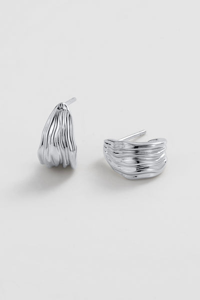 ~ Zafino Lexi Hoop Small - Silver