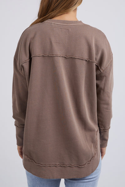 Simplified Crew - Chocolate Brown