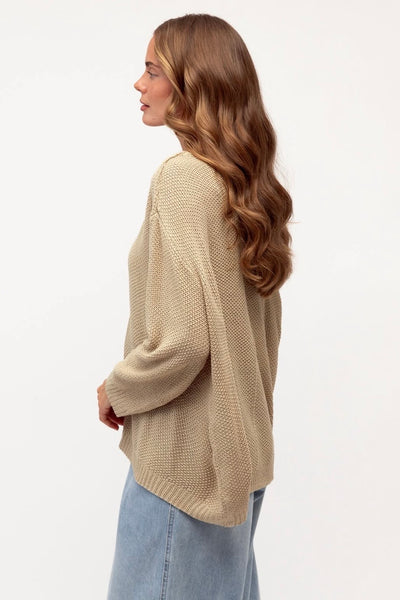 Aarna Slouch Knit - Oatmeal