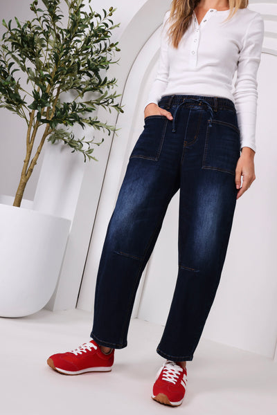Leo Barrel Jeans - Ink