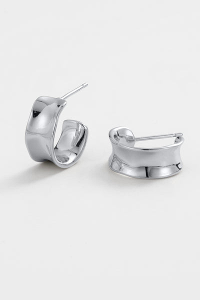 ~ Zafino Nina Hoop - Silver