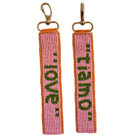 ~ Zoda Beaded Keychain - Tiamo Love