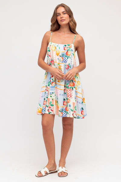 Sunburst Dress - Print