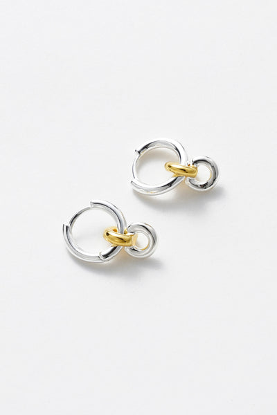 ~ Zafino Daisy Earring - Gold/Silver