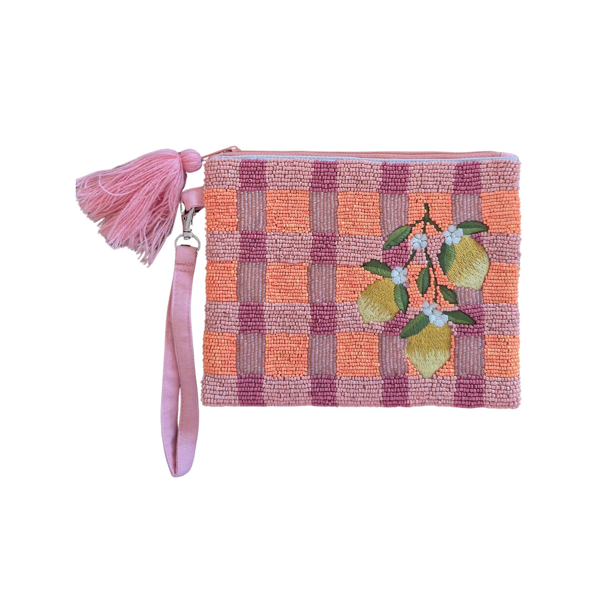 ~ Zoda Beaded Purse - Lemons