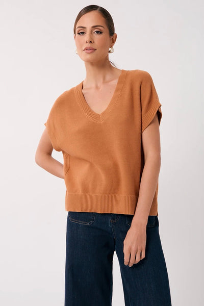 Samara Cotton Knit - Tan