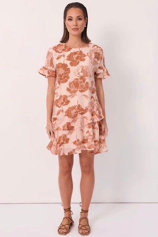 Alana Floral Short Dress - Floral