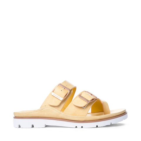 ~ LOS CABOS Ashi Double Strap Slide - Sunset