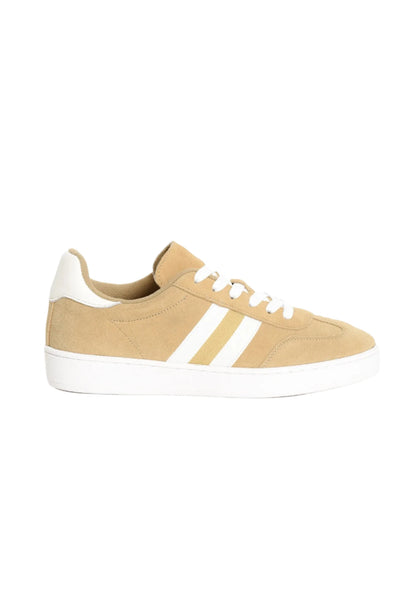 ~~~ Attitude Retro Suede Sneaker - Natural