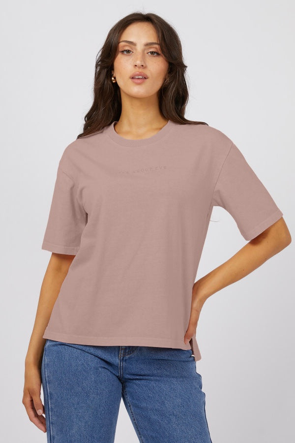 All About Eve Washed Tee - Fawn