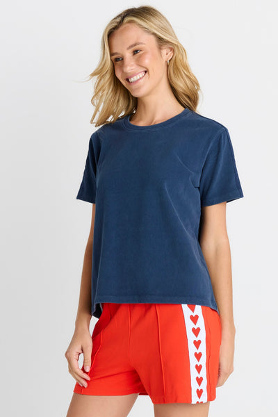 Base Tee - Navy