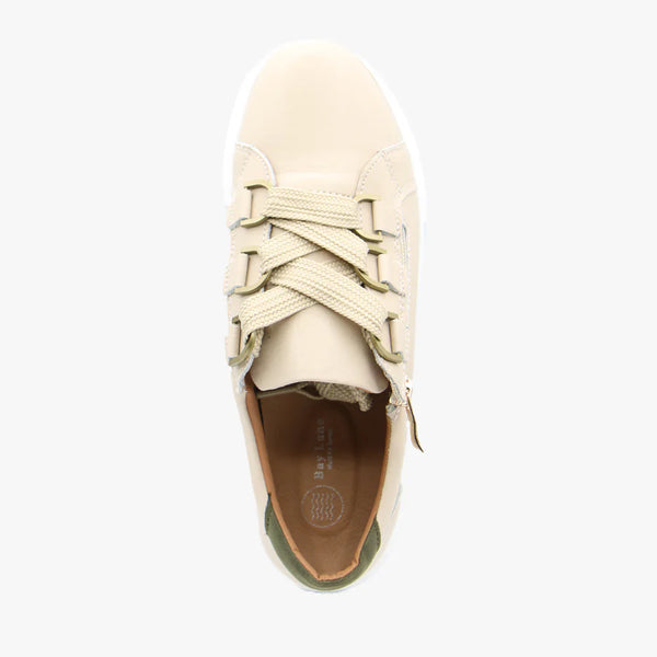 ~~ Luxury Leather Sneaker - Natural
