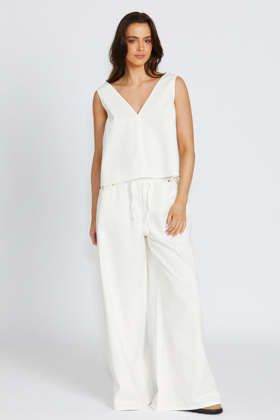 Cleo Top - Ecru