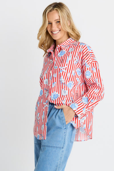 Amalfi Shirt - Amalfi Print