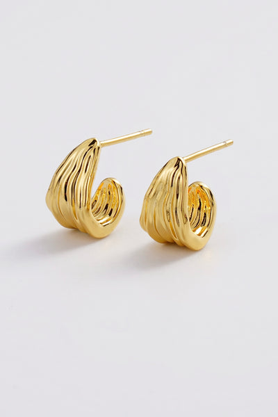 ~ Zafino Lexi Hoop Small - Gold