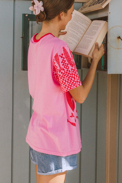 On The Coast Tee - Pink