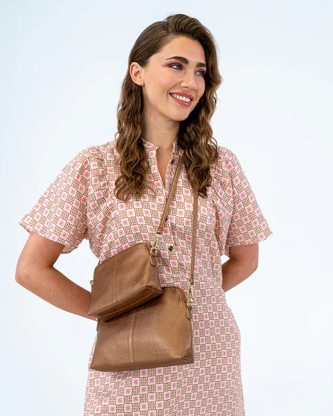~ ELMS+KING Burbank Crossbody Large - Copper