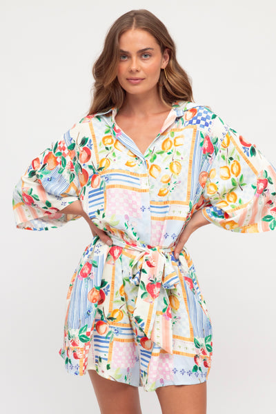 Sunburst Playsuit - Print